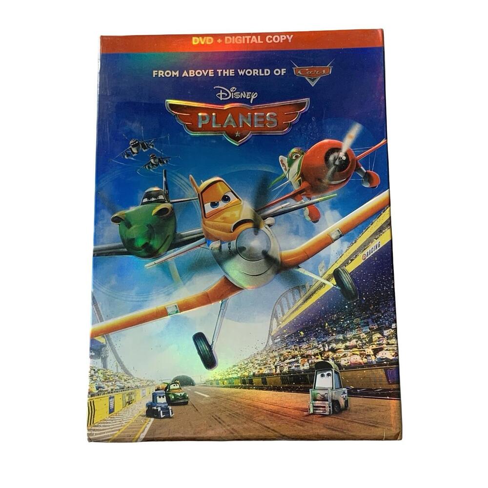 Disney Planes DVD + Digital Copy Animated Family Adventure Movie Bonus